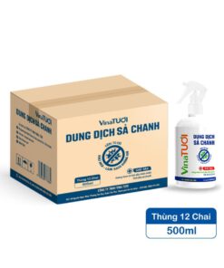 nguyên thùng dung dịch sả chanh 12 chai 500ml
