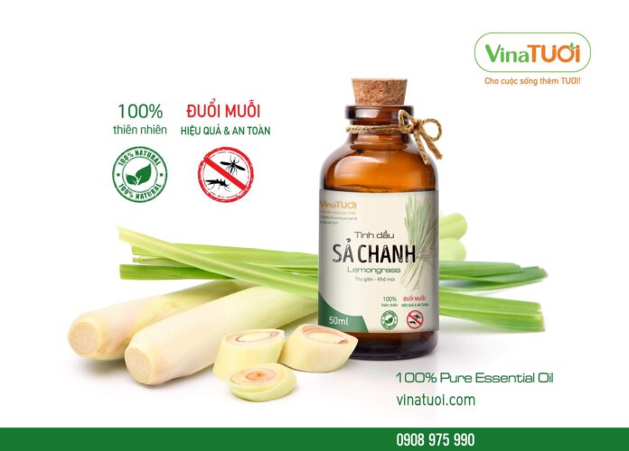 Tinh dầu sả chanh xông mặt chứa các thành phần thiên nhiên được thực hiện ở nhiều spa và cơ sở làm đẹp