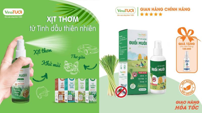 Tinh dầu thiên nhiên vừa mang lại không gian thơm mát vừa đuổi ruồi hiệu quả