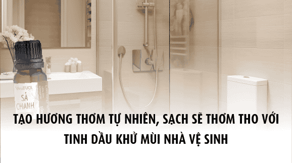 Tinh dầu khử mùi nhà vệ sinh: Giải pháp đột phá cho ngôi nhà sạch sẽ, thơm tho