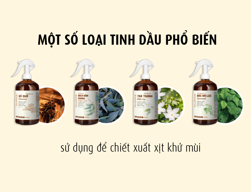 Chọn xịt khử mùi phù hợp