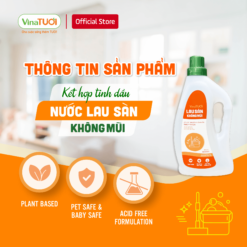 Nước lau sàn nhà hữu cơ tự nhiên không mùi