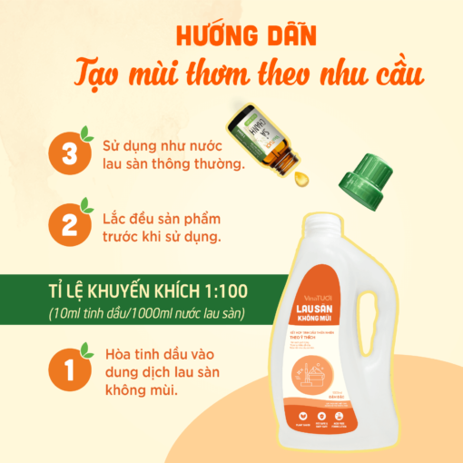 Hướng dẫn tạo mùi thơm theo nhu cầu