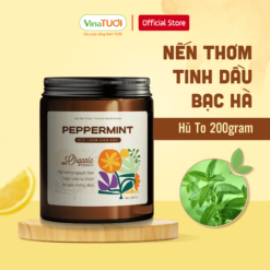 Nến thơm tinh dầu bạc hà