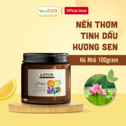 Nến thơm tinh dầu hương sen