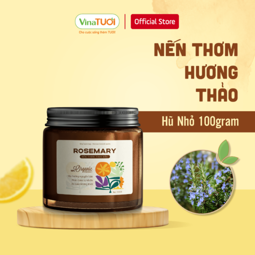 Nến thơm tinh dầu hương thảo