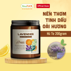 Nến thơm tinh dầu oải hương