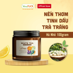 Nến thơm tinh dầu trà trắng