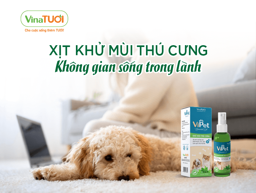 Xịt Khử Mùi Thú Cưng – Không Gian Sống Trong Lành