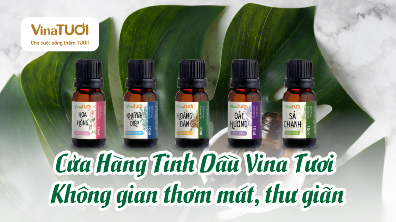 Cửa Hàng Tinh Dầu Vina Tươi - Không gian thơm mát, thư giãn