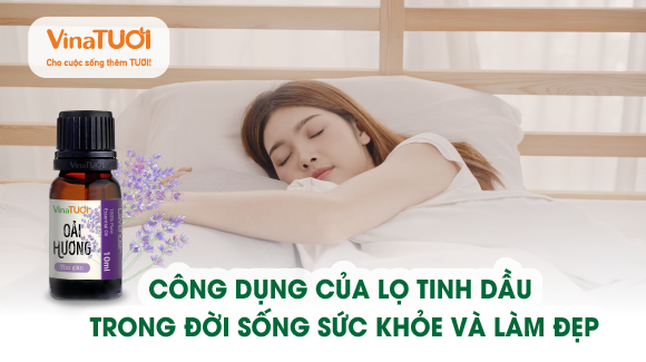 Công dụng của lọ tinh dầu trong đời sống sức khỏe và làm đẹp