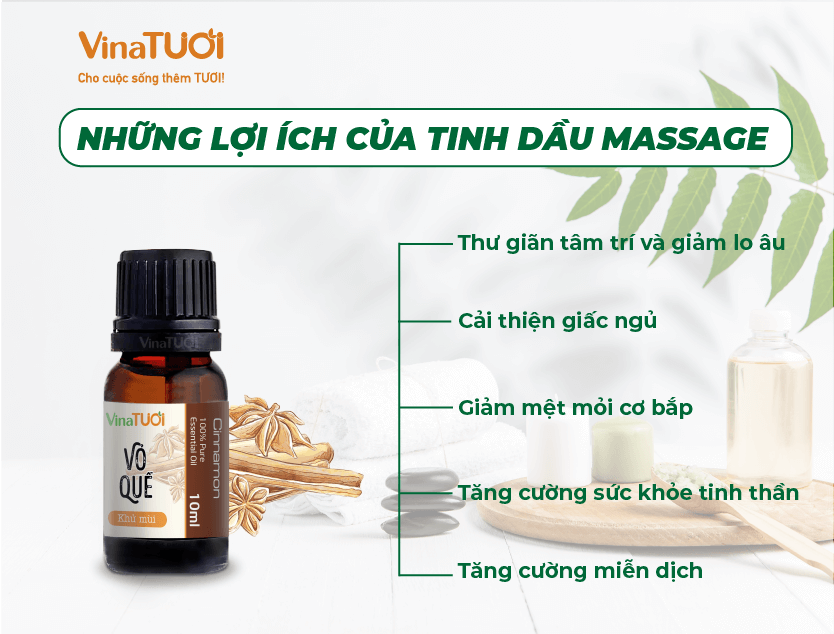 Tinh dầu massage   Giải pháp giảm stress hiệu quả