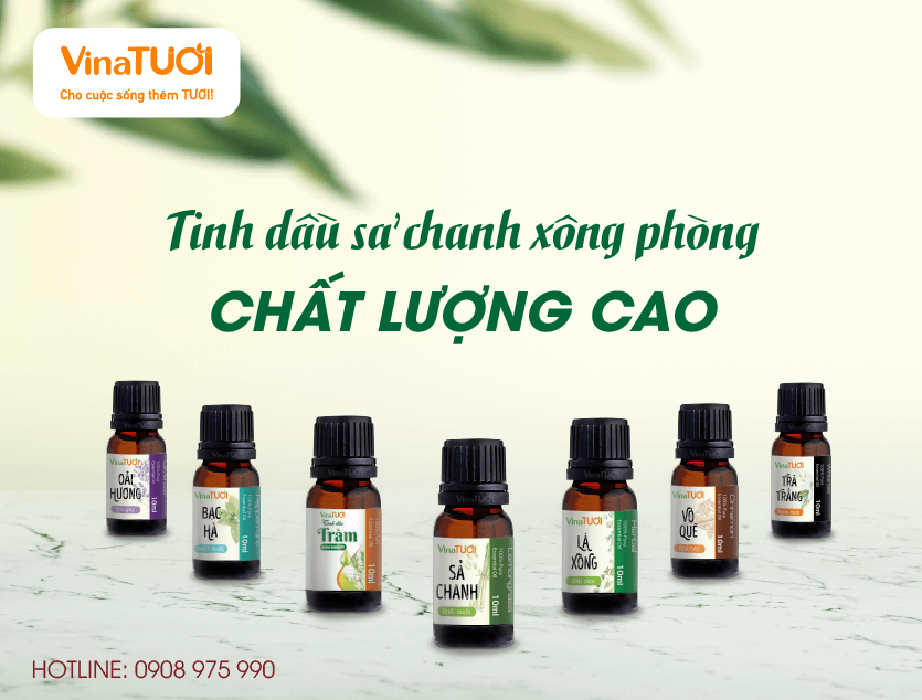 Vina Tươi - Thương Hiệu Đáng Tin Cậy Để Chọn Mua Tinh Dầu Và Xịt Phòng.