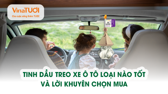 Tinh dầu treo xe ô tô loại nào tốt và lời khuyên chọn mua