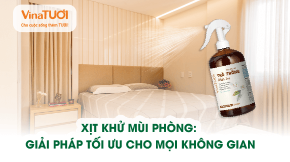 Xịt khử mùi phòng: Giải pháp tối ưu cho mọi không gian