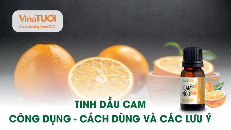 Tinh dầu cam