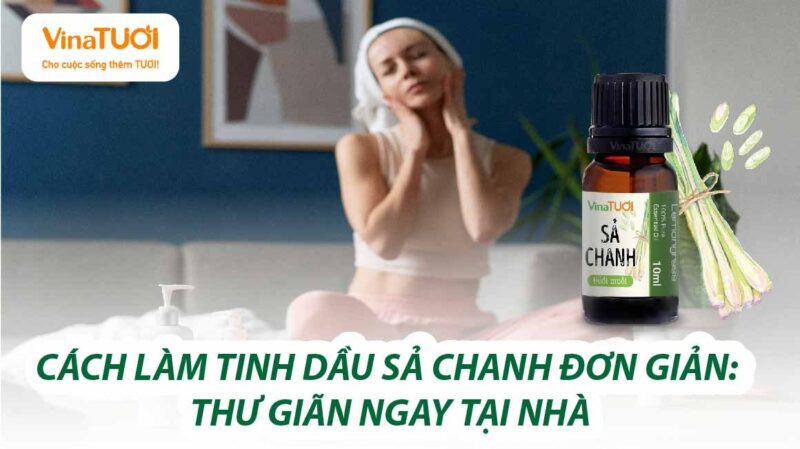 Cách làm tinh dầu sả chanh đơn giản: Thư giãn ngay tại nhà