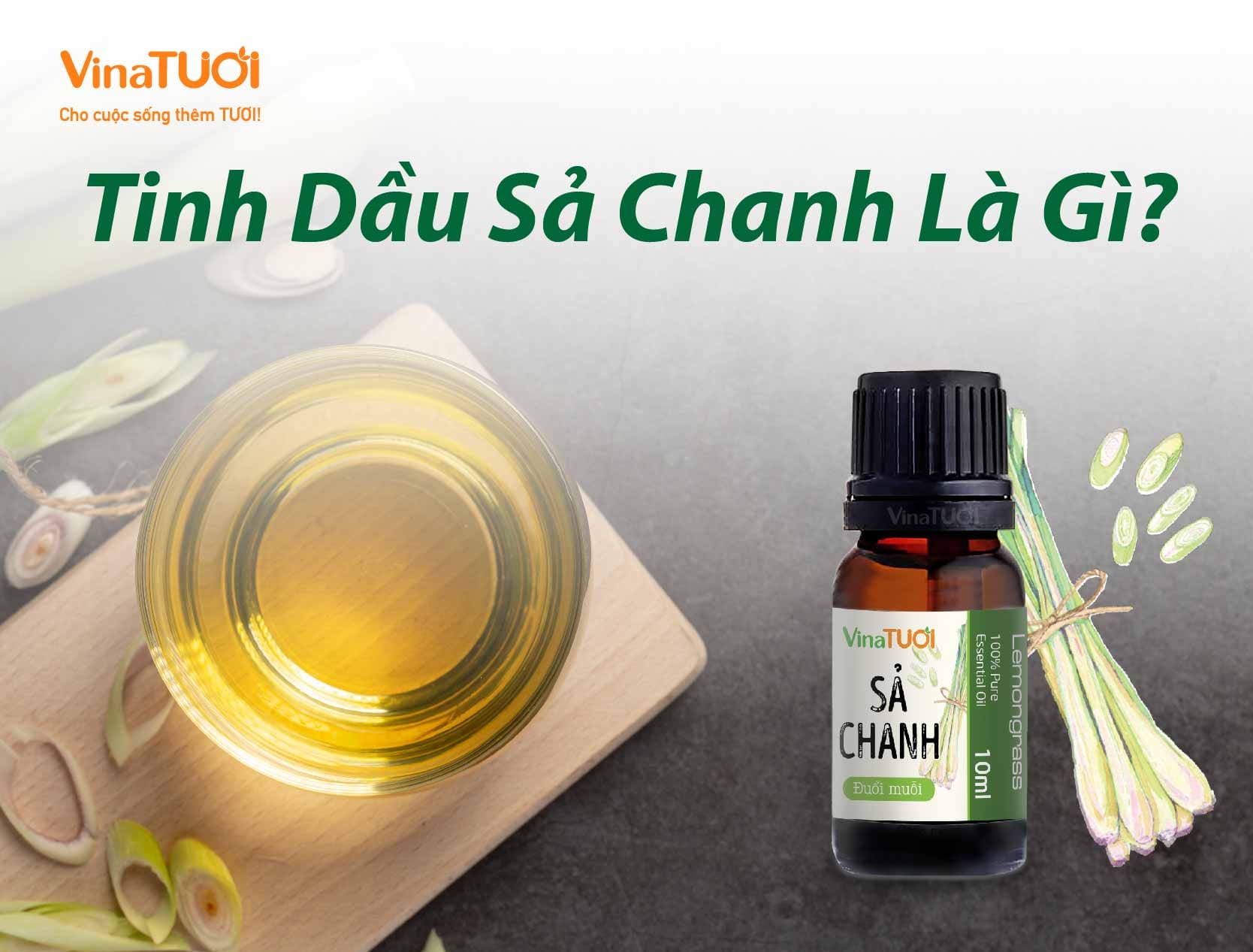 Tinh dầu sả chanh là gì?