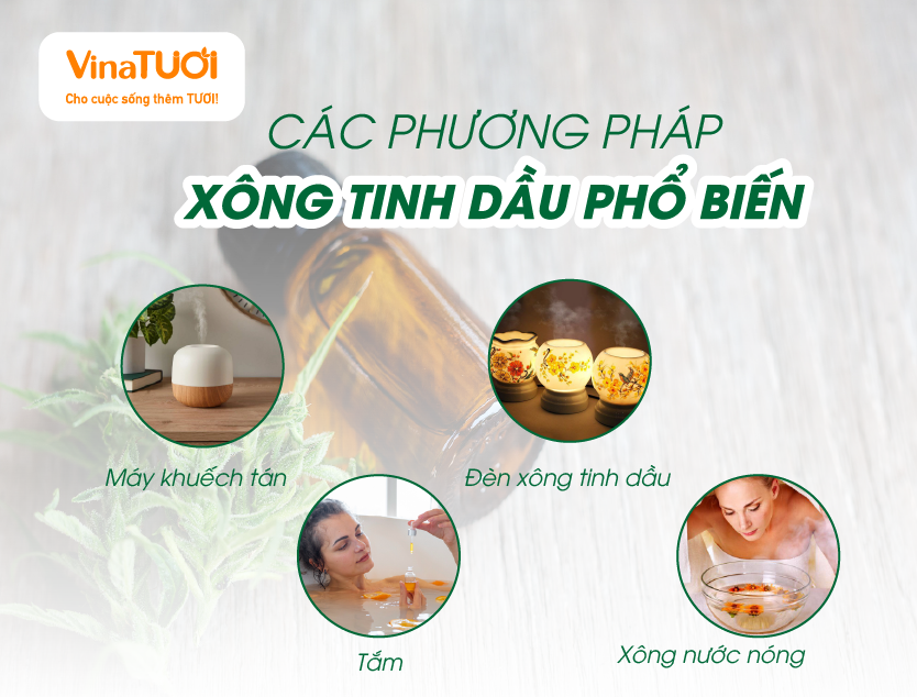 Các Phương Pháp Xông Tinh Dầu Phổ Biến