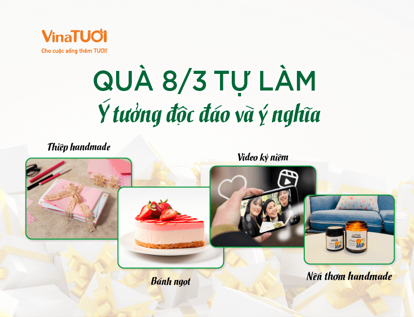 Quà 8/3 tự làm