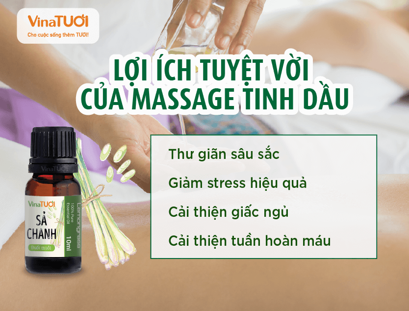 Lợi Ích Tuyệt Vời Của Massage Tinh Dầu