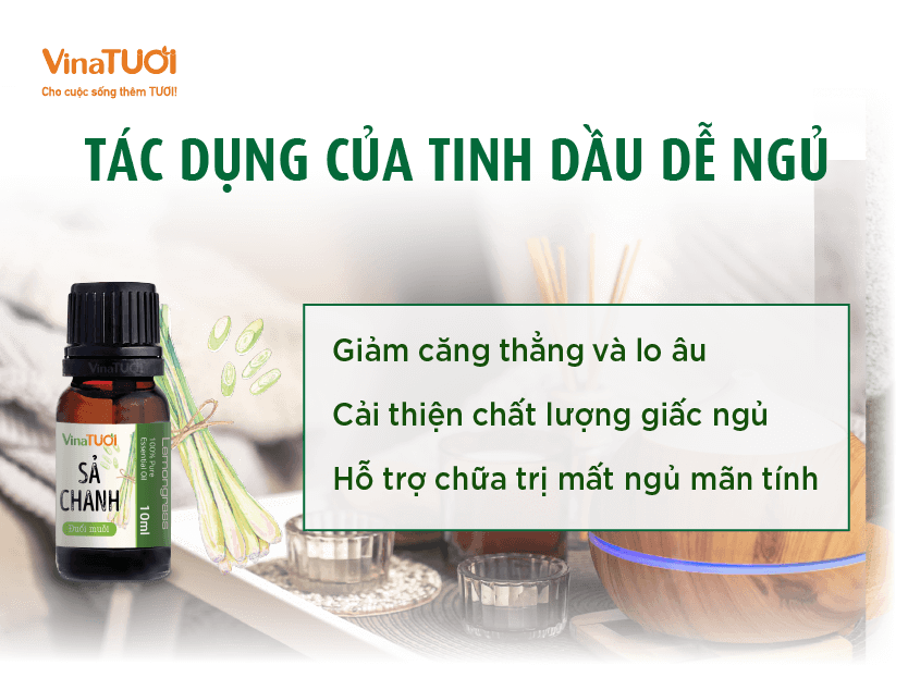 Tác dụng của tinh dầu dễ ngủ