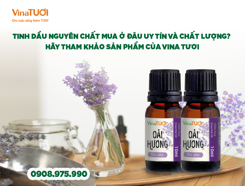 Tinh dầu nguyên chất mua ở đâu uy tín và chất lượng