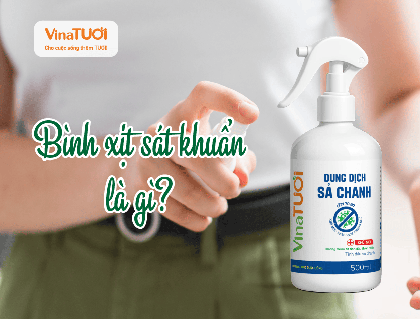 Bình xịt sát khuẩn là gì?