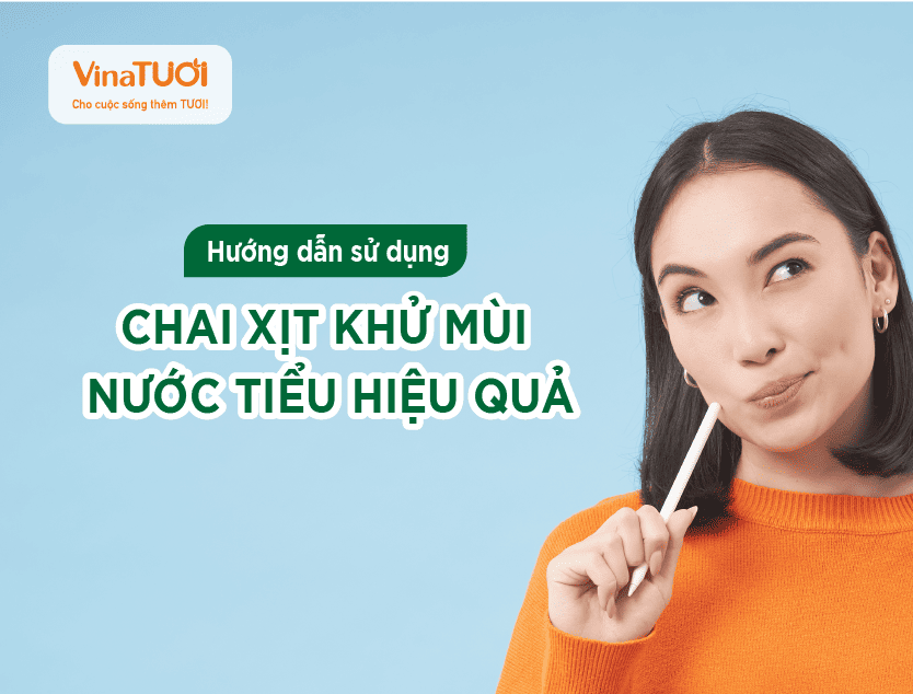 Hướng dẫn sử dụng chai xịt khử mùi nước tiểu hiệu quả