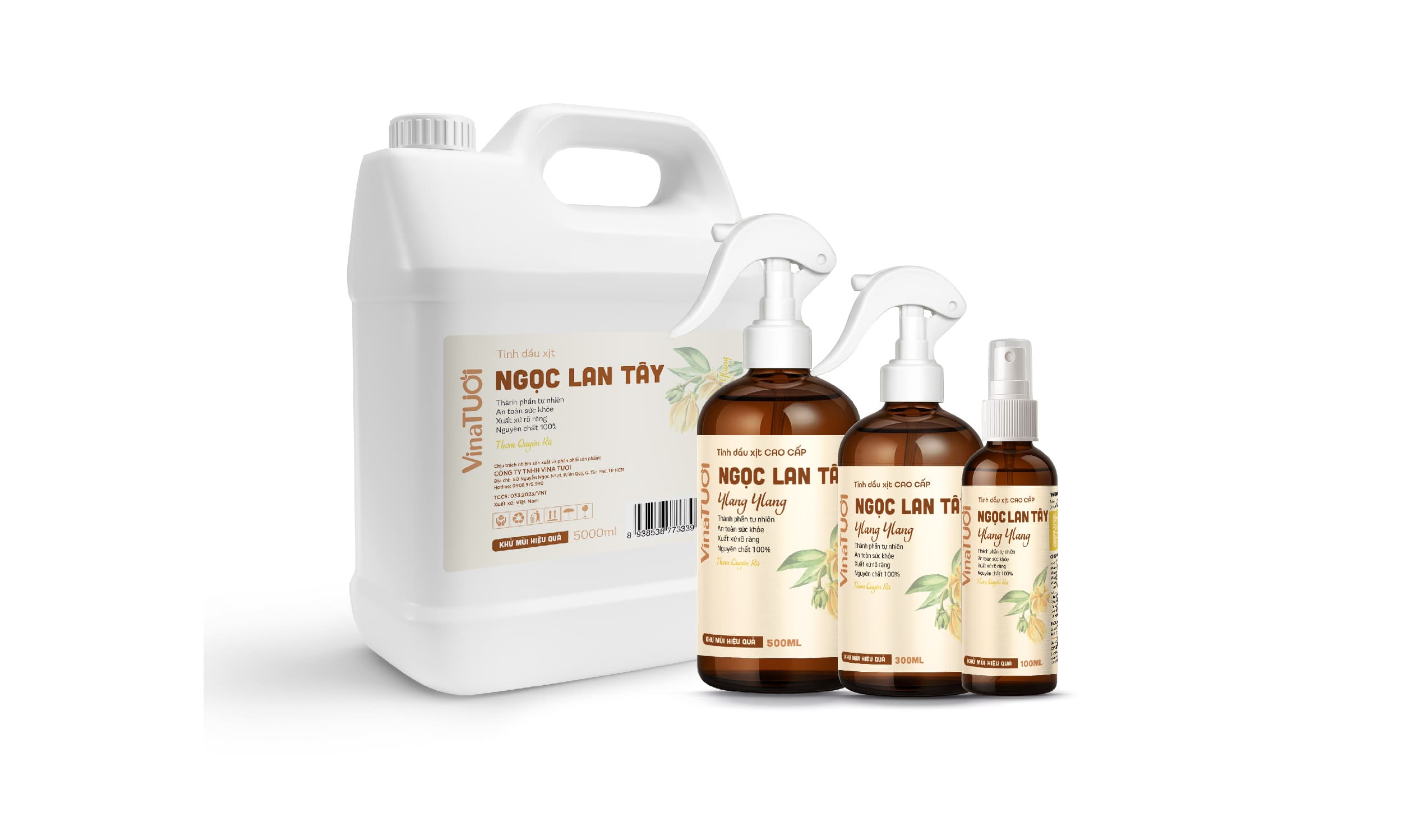 Xịt thơm tinh dầu ngọc lan tây