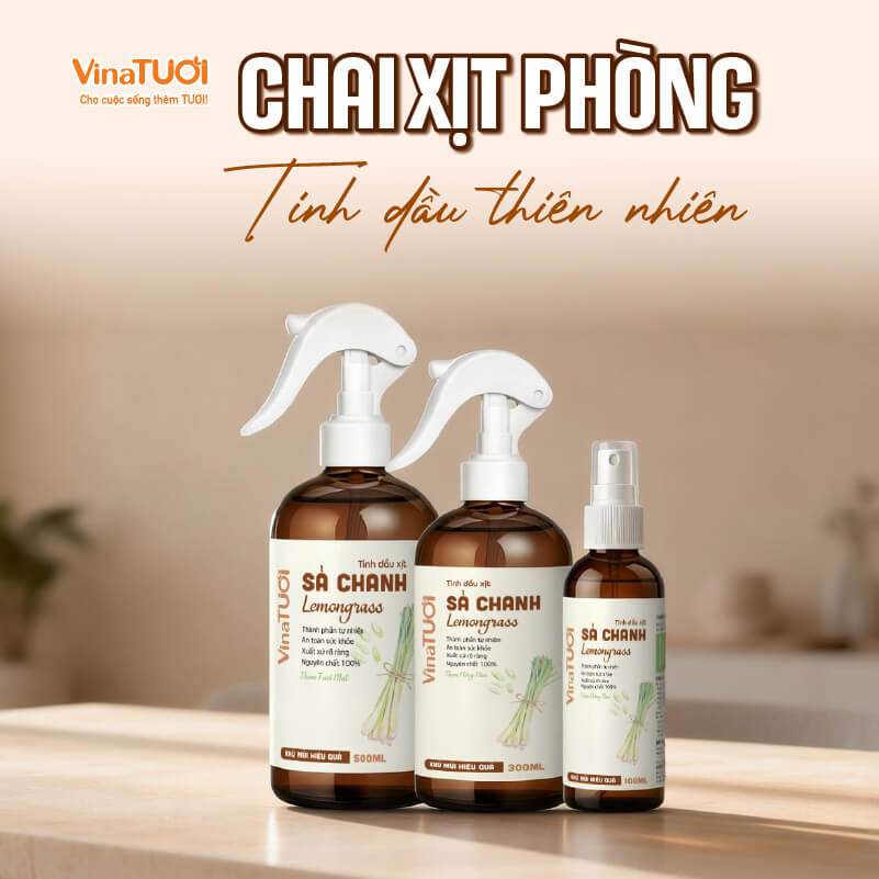 Chai xịt phòng tinh dầu thiên nhiên