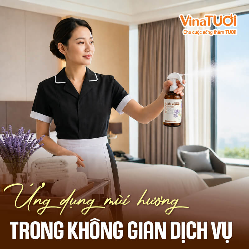 Ứng dụng mùi hương trong không gian dịch vụ khách sạn và spa chuyên nghiệp