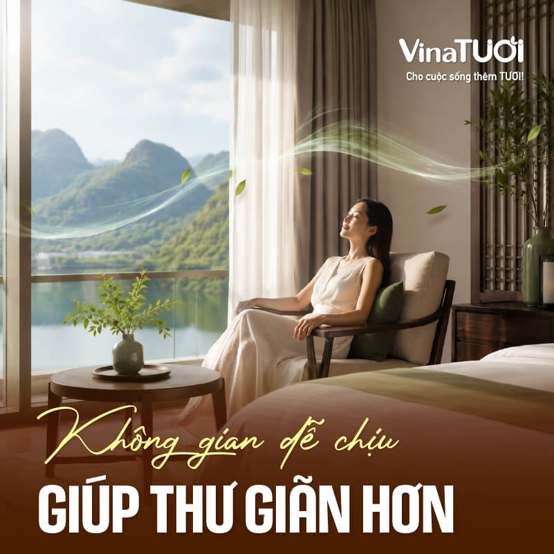 Không gian có mùi hương dễ chịu giúp con người cảm thấy thư giãn hơn