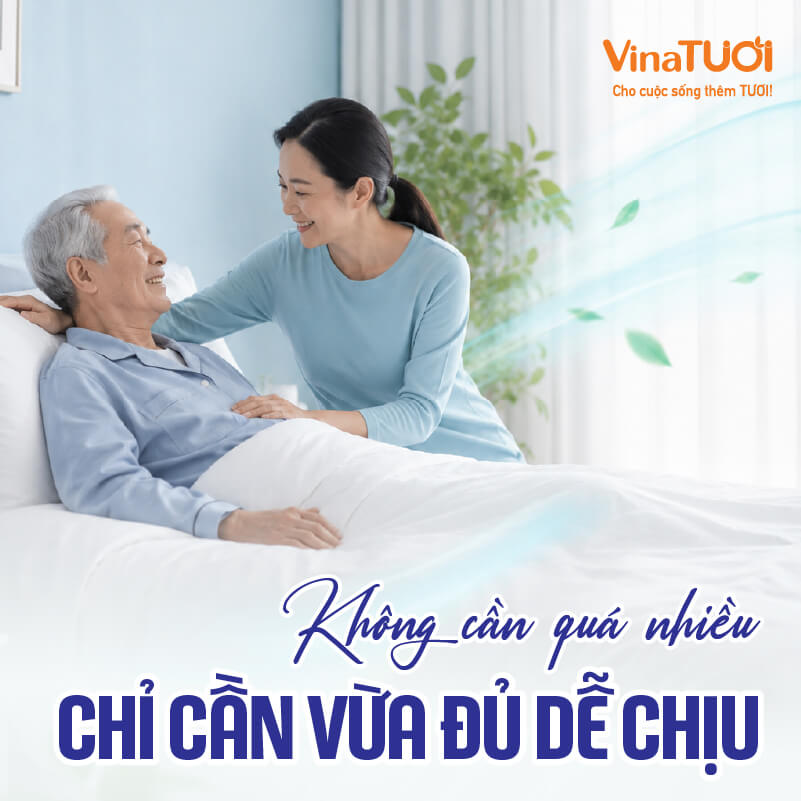 Không gian phòng ngủ thoáng và dễ chịu với mùi hương nhẹ