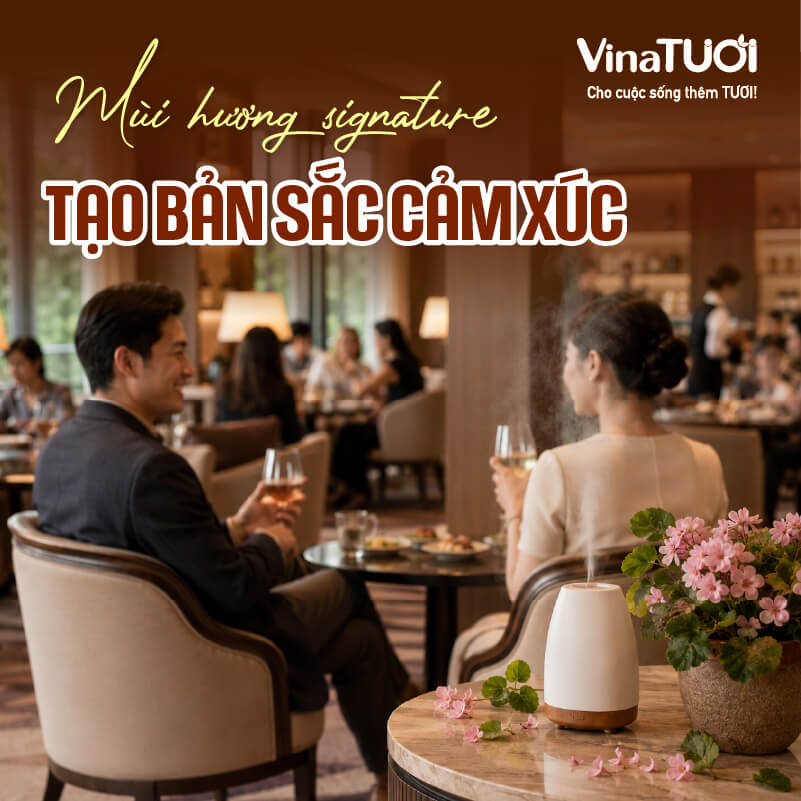 Mùi hương signature giúp thương hiệu tạo bản sắc cảm xúc riêng