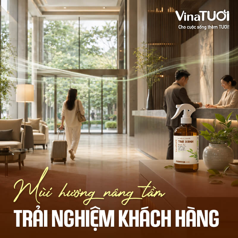 Mùi hương trong nhà hàng khách sạn giúp khách nhớ trải nghiệm lâu hơn