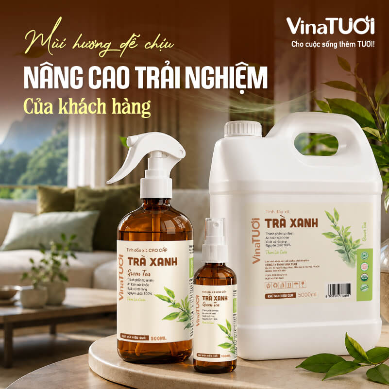 Xịt thơm phòng giúp nâng cấp trải nghiệm sống và cảm xúc trong không gian