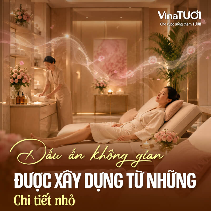 Mùi hương góp phần xây dựng dấu ấn riêng cho không gian cao cấp
